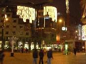 Stephansplatz at night
