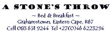 A Stones Throw Bed and Breakfast